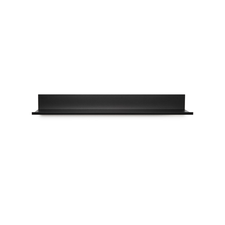 HANGMAN No Stud Floating Shelf 24", Black Powder Coat L-24-B